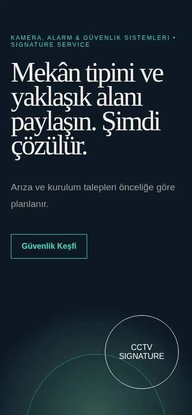 Sentinel mobil görünümü