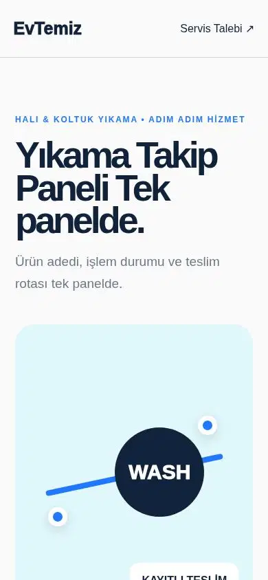 LoomHome mobil görünümü