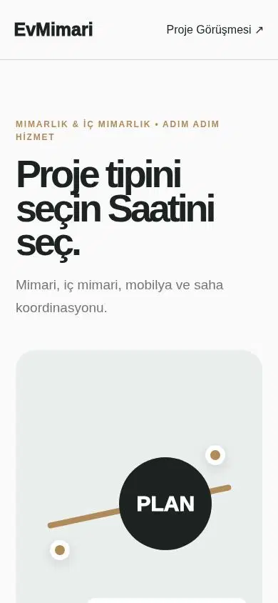 Habitat Line mobil görünümü