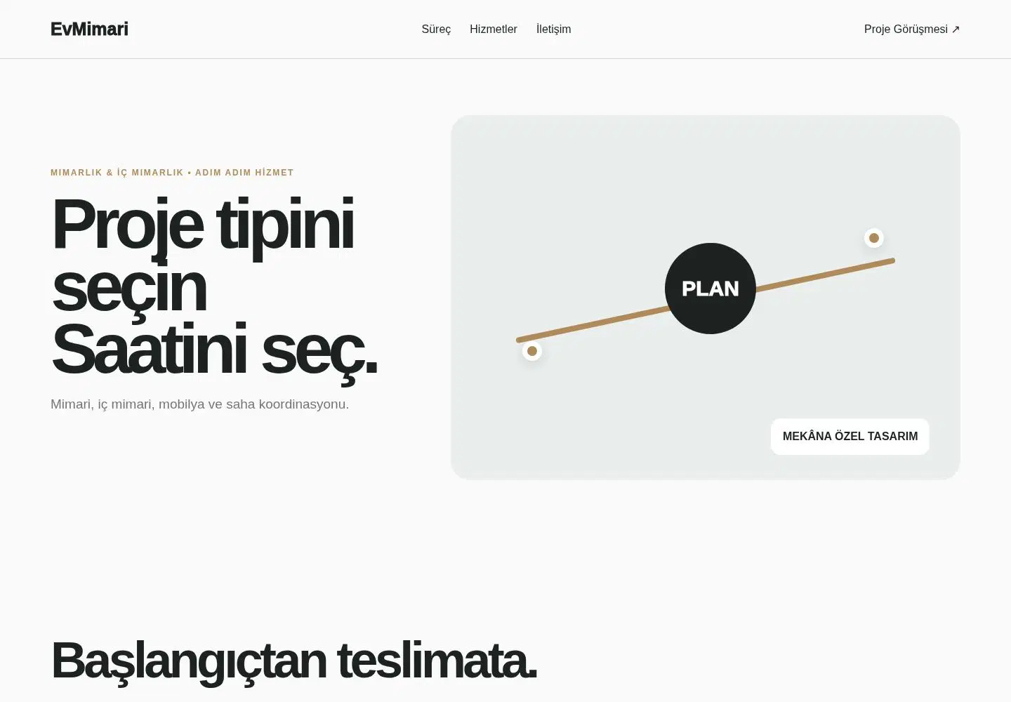 Habitat Line YB-MIM-004 web sitesi modeli