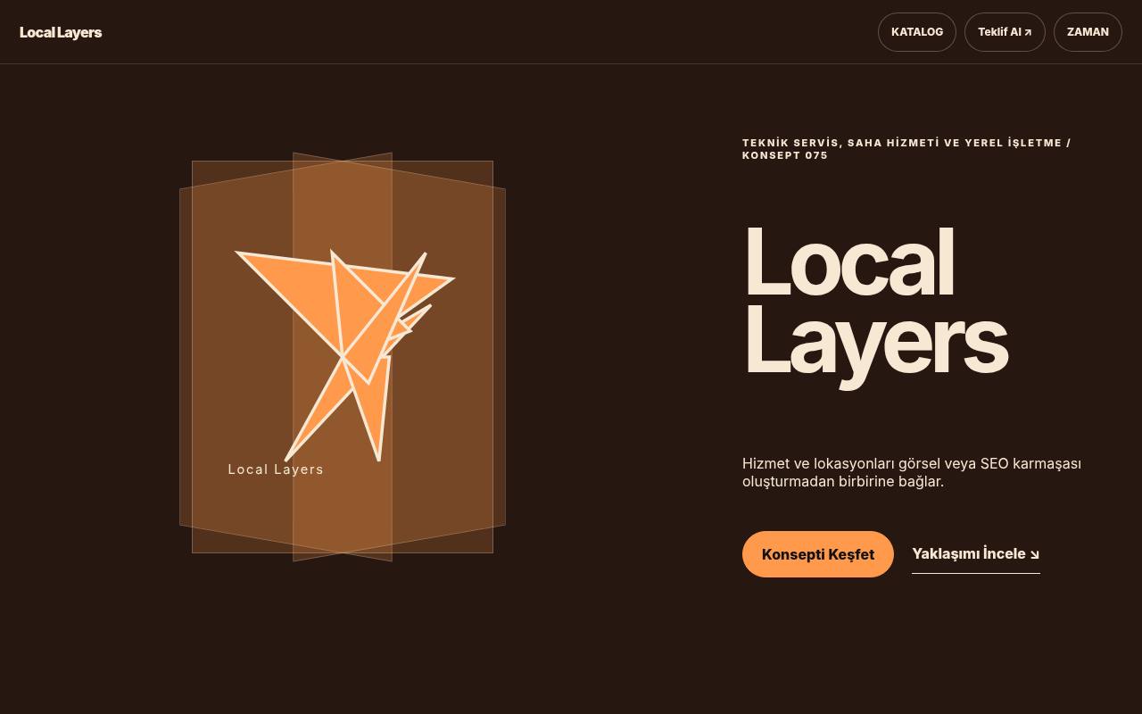 Local Layers YB-TAS-075 web sitesi modeli
