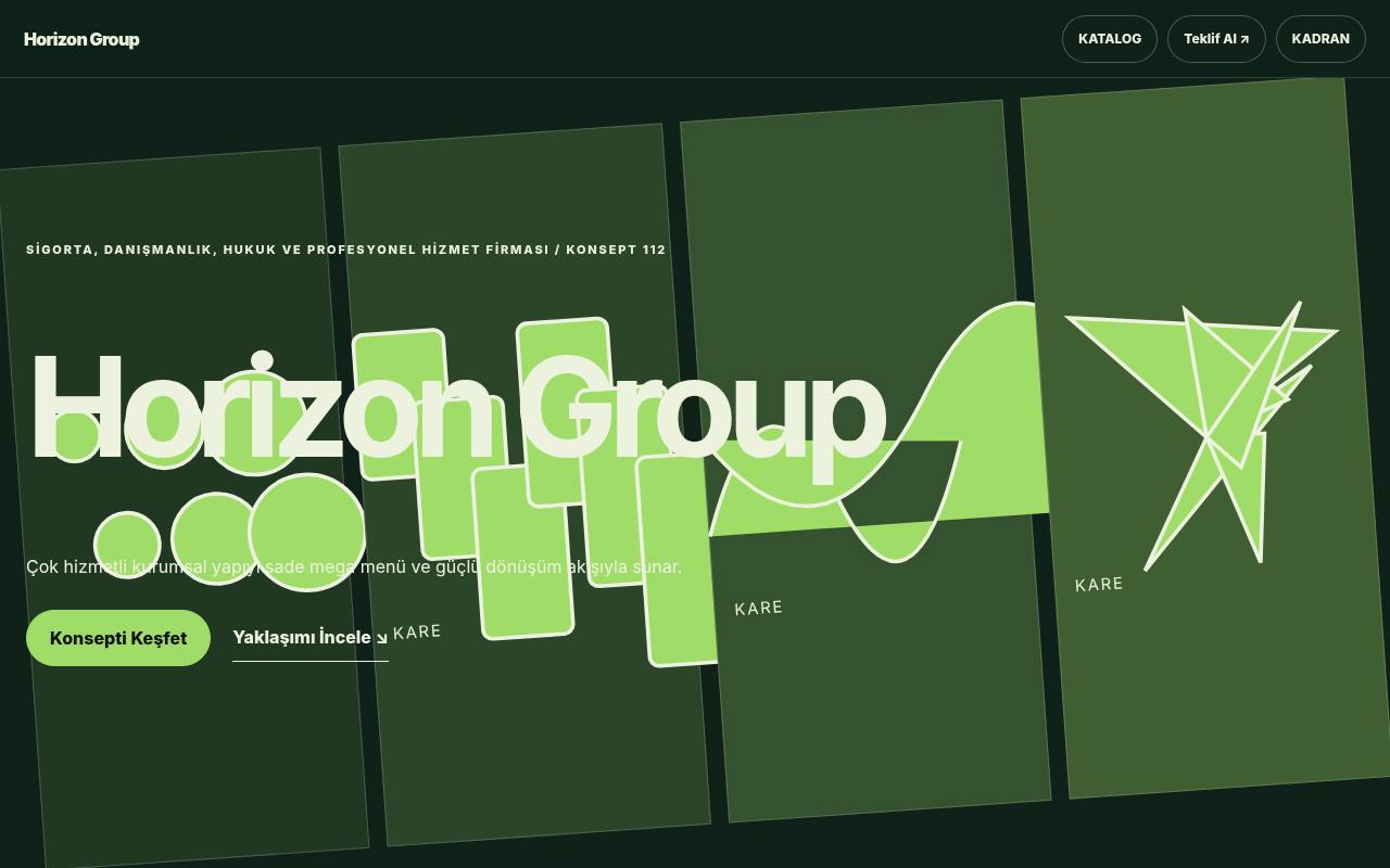 Horizon Group YB-TAS-112 web sitesi modeli