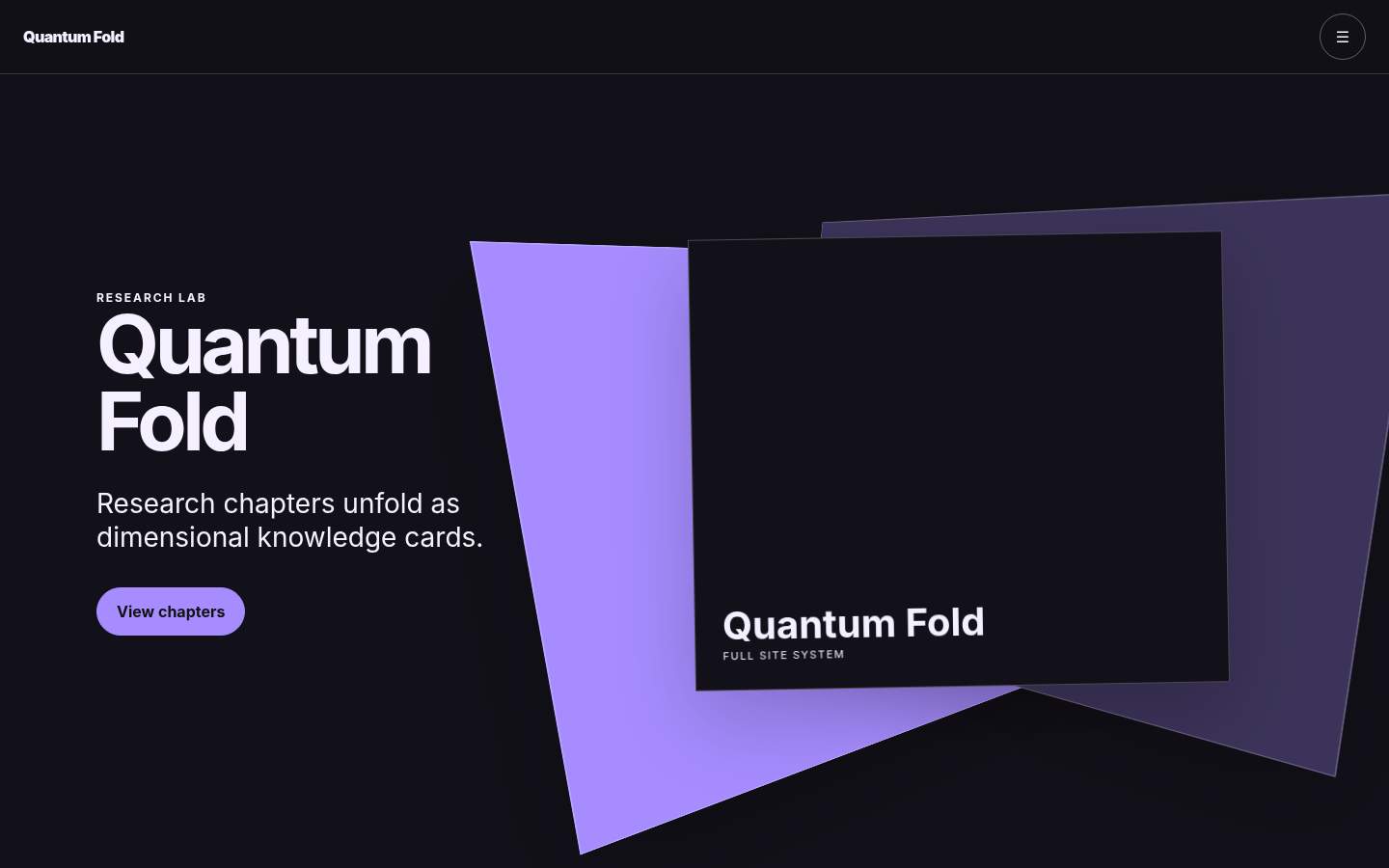 Quantum Fold YB-TAS-141 web sitesi modeli
