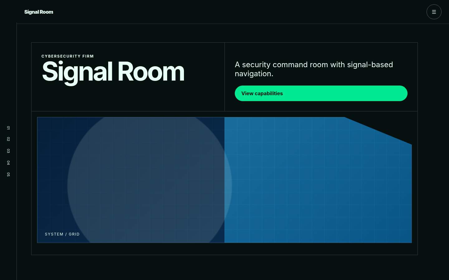 Signal Room YB-TAS-143 web sitesi modeli