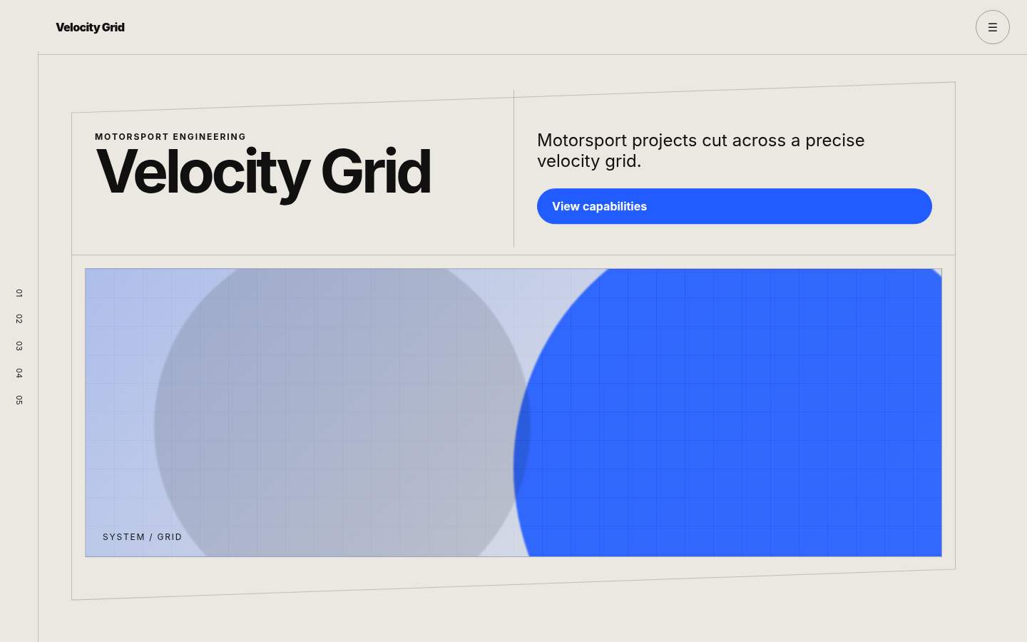 Velocity Grid YB-TAS-146 web sitesi modeli