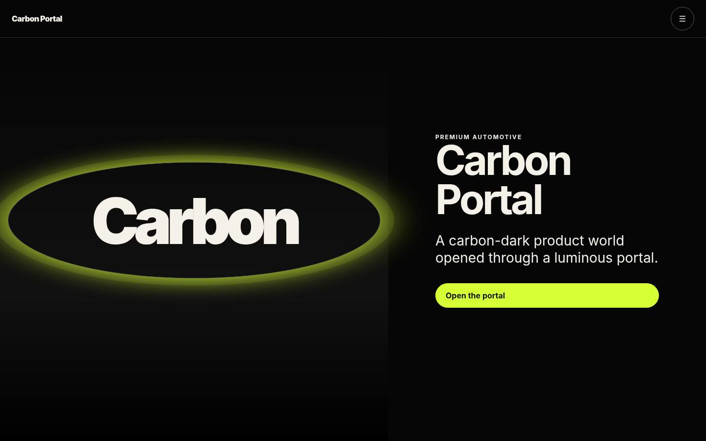 Carbon Portal YB-TAS-148 web sitesi modeli