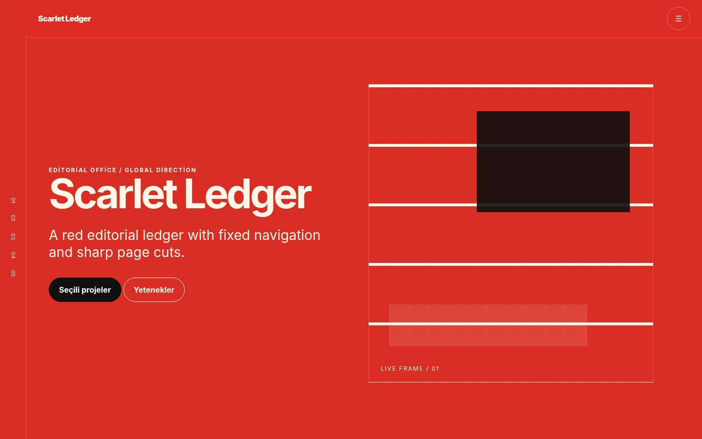 Scarlet Ledger YB-TAS-171 web sitesi modeli