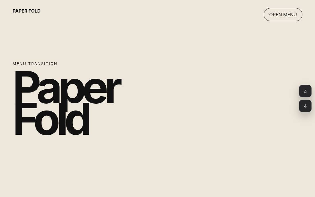Paper Fold YB-TAS-222 web sitesi modeli