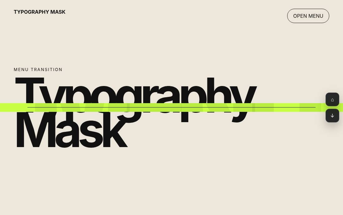 Typography Mask YB-TAS-225 web sitesi modeli